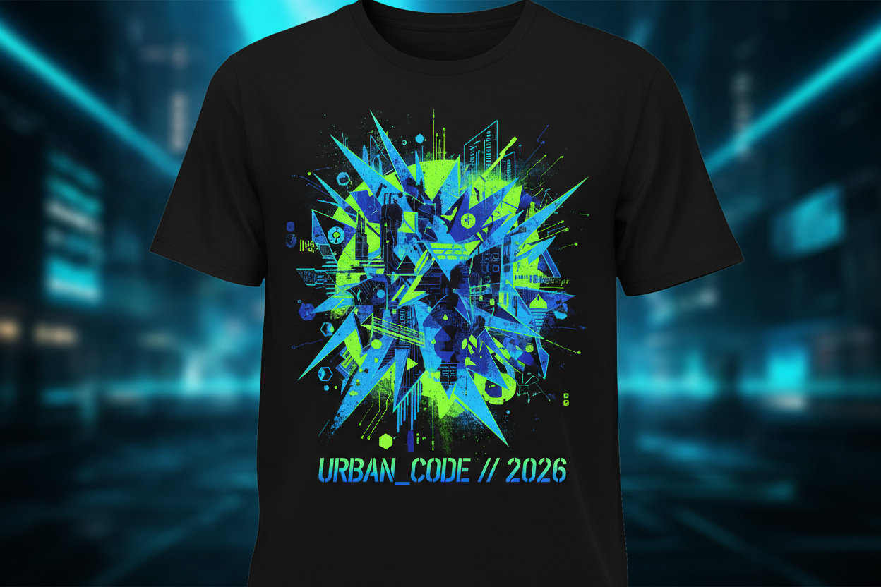 Cyberpunk Geometric - Neon Vibes